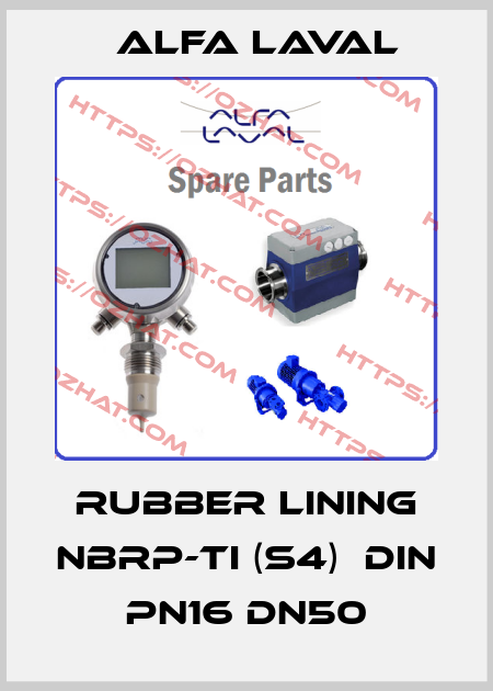 Rubber Lining NBRP-TI (S4)  DIN PN16 DN50 Alfa Laval
