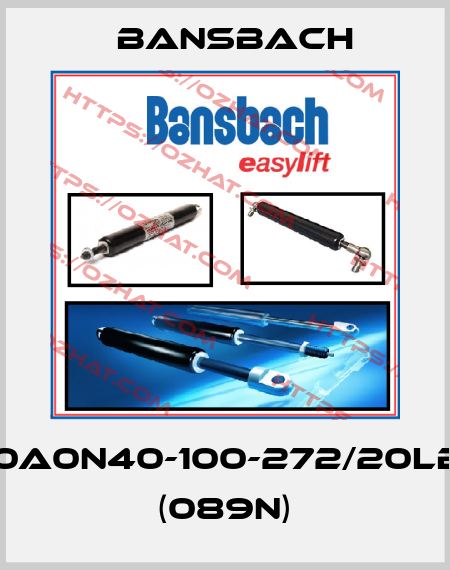 A0A0N40-100-272/20lbs (089N) Bansbach