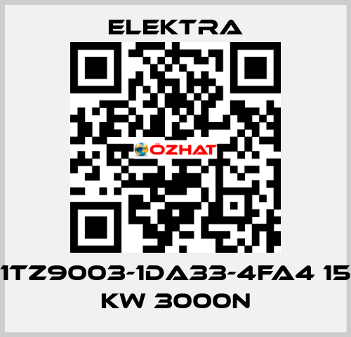 1TZ9003-1DA33-4FA4 15 kW 3000n ELEKTRA