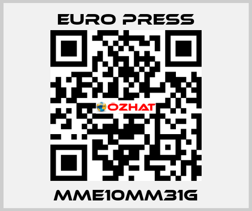 MME10MM31G Euro Press