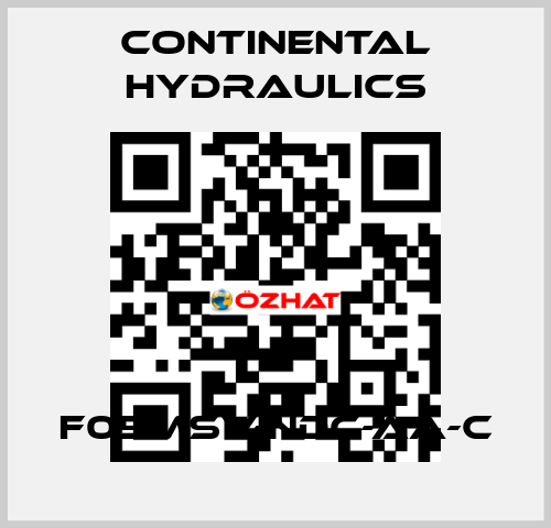 F05MSV-NDC-AA-C Continental Hydraulics