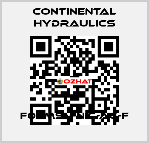 F05MSV-NIC-AC-F Continental Hydraulics