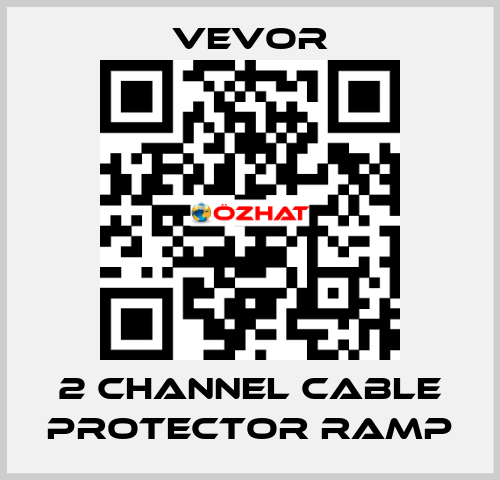 2 Channel Cable Protector Ramp VEVOR