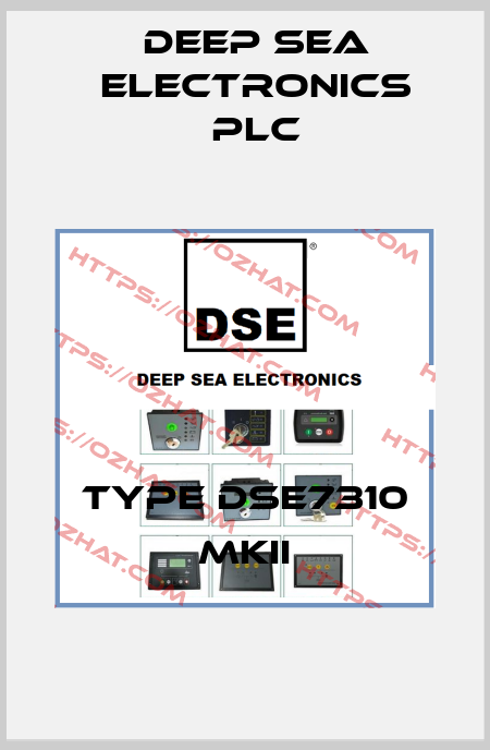 Type DSE7310 MKII DEEP SEA ELECTRONICS PLC