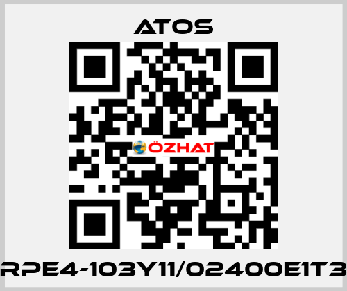 RPE4-103Y11/02400E1T3 Atos