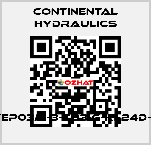 VEP03M-3-C23-G-K1-24D-B Continental Hydraulics