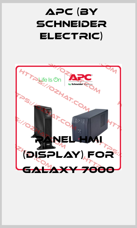 panel HMI (display) for Galaxy 7000 APC (by Schneider Electric)