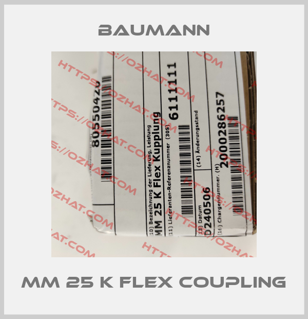 MM 25 K Flex Coupling Baumann