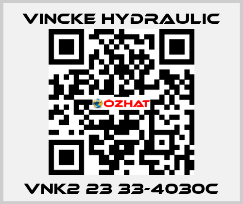 VNK2 23 33-4030C VINCKE HYDRAULIC