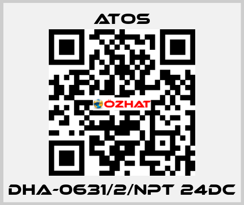 DHA-0631/2/NPT 24DC Atos