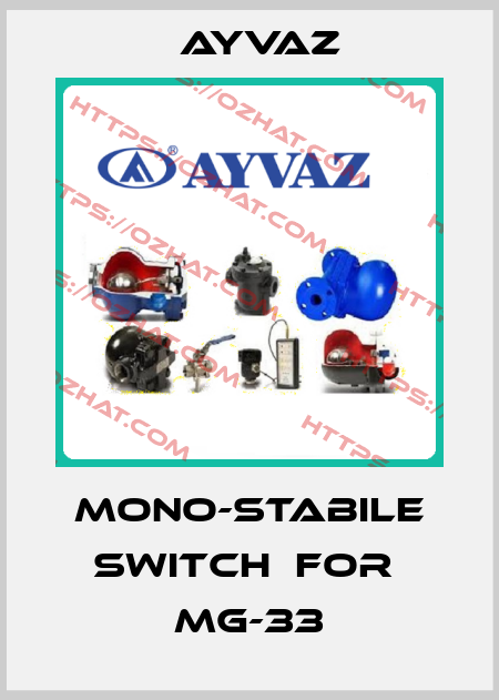 MONO-STABILE SWITCH  FOR  MG-33 Ayvaz