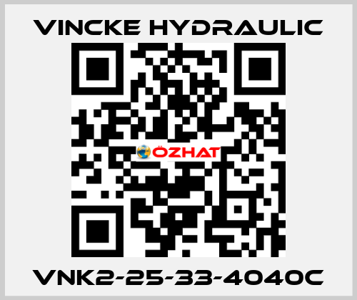 VNK2-25-33-4040C VINCKE HYDRAULIC