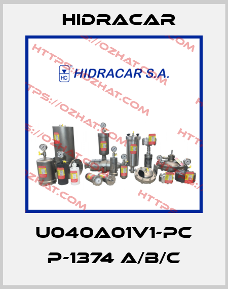 U040A01V1-PC P-1374 A/B/C Hidracar