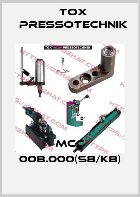 MCC 008.000(S8/K8) Tox Pressotechnik
