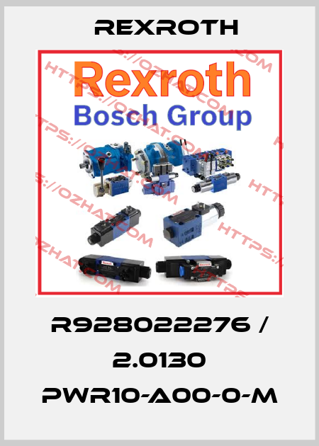 R928022276 / 2.0130 PWR10-A00-0-M Rexroth
