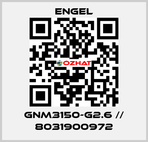 GNM3150-G2.6 // 8031900972 ENGEL
