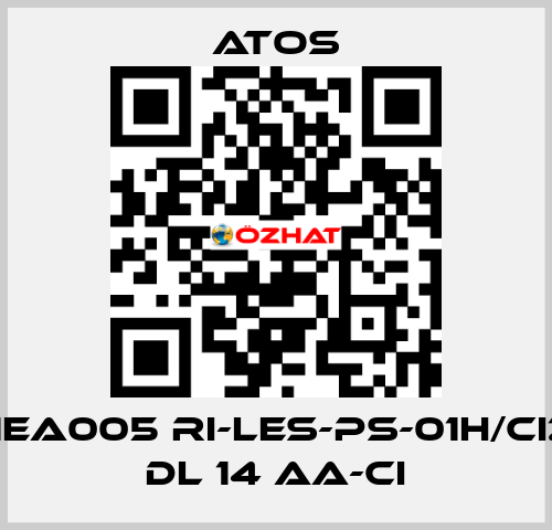 11EA005 RI-LES-PS-01H/CIZ DL 14 AA-CI Atos