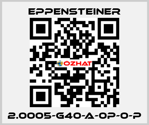 2.0005-G40-A-0P-0-P Eppensteiner