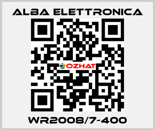WR2008/7-400 ALBA ELETTRONICA