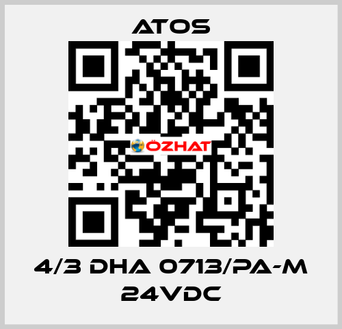 4/3 DHA 0713/PA-M 24VDC Atos