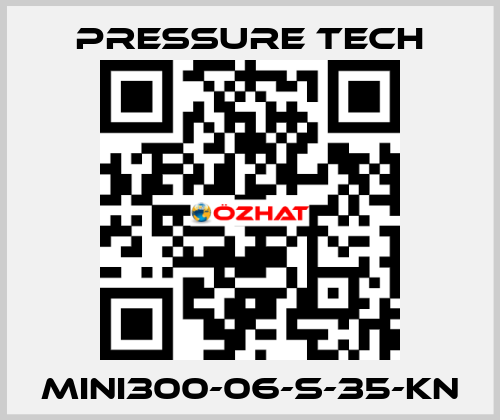 MINI300-06-S-35-KN Pressure Tech