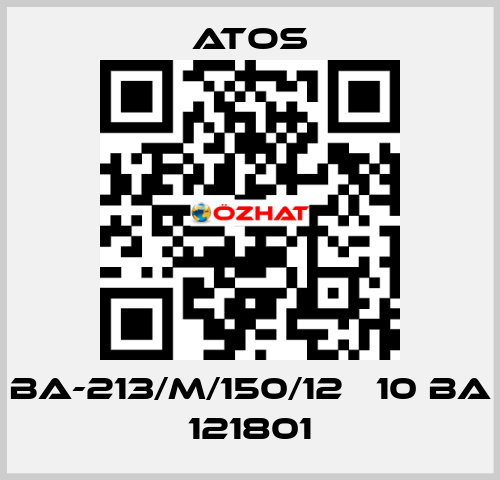 BA-213/M/150/12   10 BA 121801 Atos