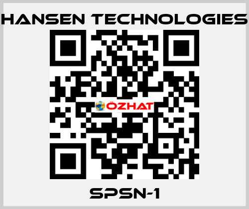 SPSN-1 HANSEN TECHNOLOGIES