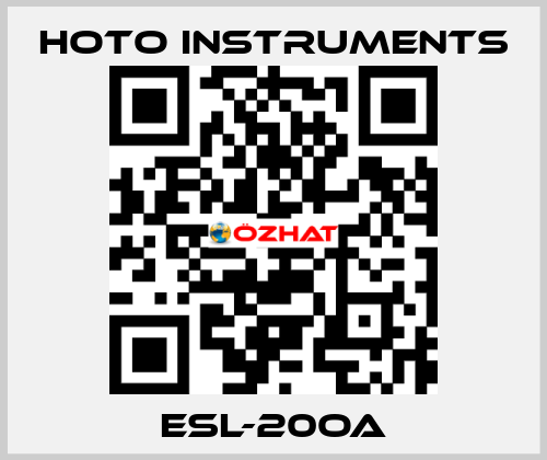 ESL-20OA Hoto Instruments