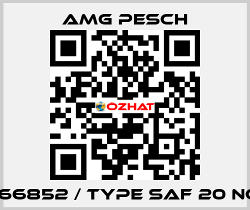 166852 / type SAF 20 NC AMG Pesch