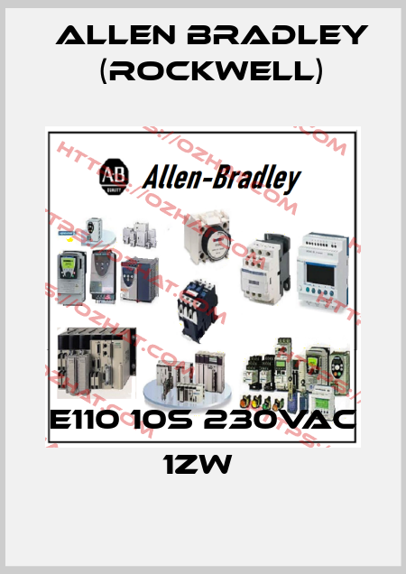 E110 10s 230VAC 1ZW  Allen Bradley (Rockwell)