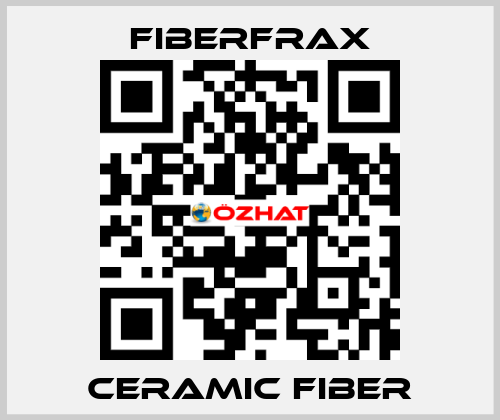 CERAMIC FIBER Fiberfrax