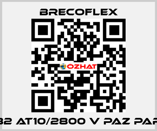 32 AT10/2800 V PAZ PAR Brecoflex