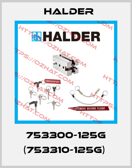 753300-125G (753310-125G)  Halder
