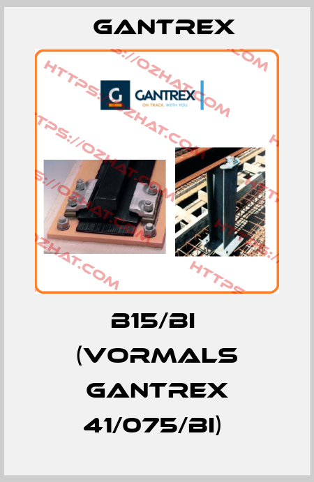 B15/BI  (vormals GANTREX 41/075/BI)  Gantrex