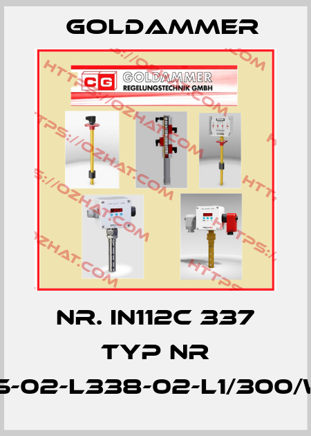 Nr. IN112C 337 Typ NR M30x1.5-02-L338-02-L1/300/W-230V Goldammer
