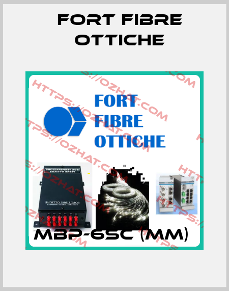 MBP-6SC (MM)  FORT FIBRE OTTICHE