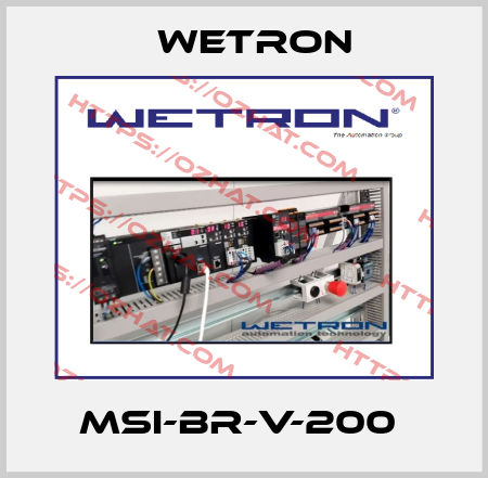 MSI-BR-V-200  Wetron
