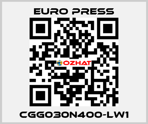 CGG030N400-LW1 Euro Press