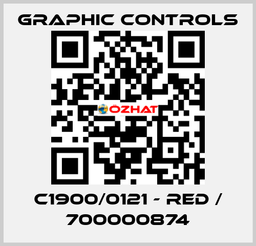 C1900/0121 - Red / 700000874 Graphic Controls