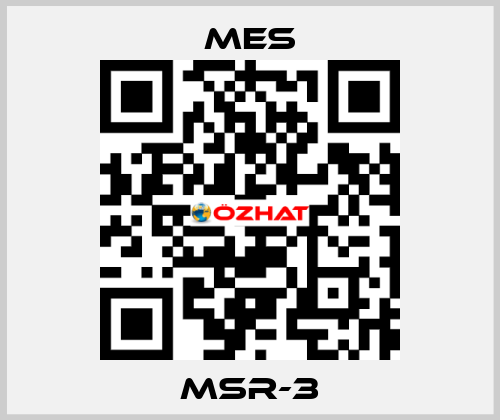 MSR-3 MES