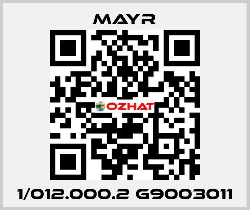 1/012.000.2 G9003011 Mayr