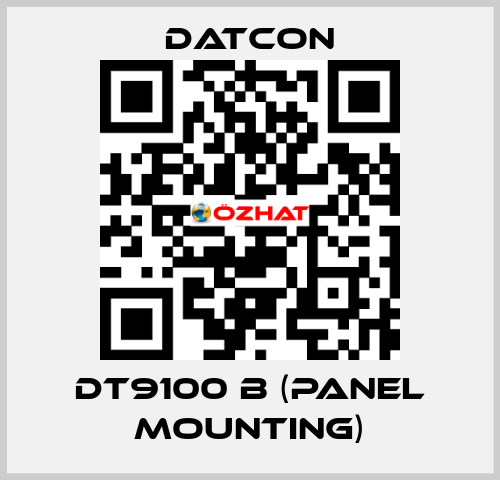 DT9100 B (panel mounting) Datcon