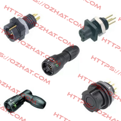 IP67,400V,16A Male connector  Binder