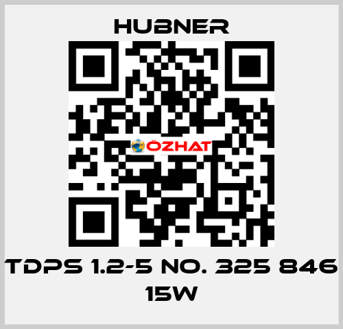 TDPS 1.2-5 No. 325 846 15W HUBNER