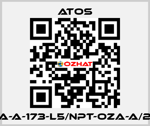 DKZA-A-173-L5/NPT-OZA-A/24DC Atos
