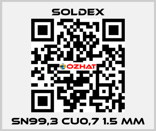Sn99,3 Cu0,7 1.5 mm SOLDEX
