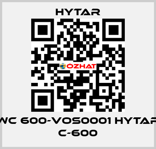 WC 600-VOS0001 HYTAR C-600 Hytar