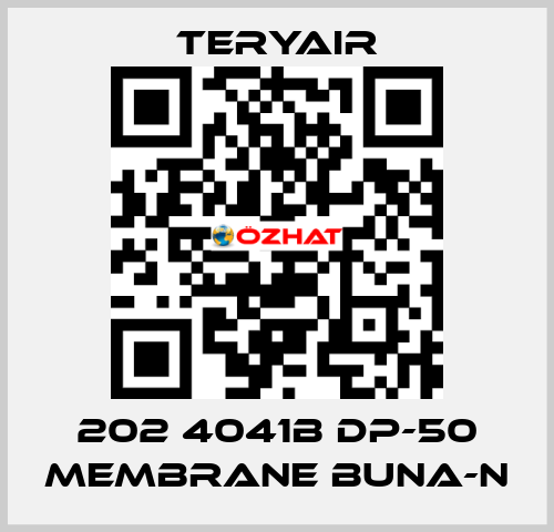 202 4041B DP-50 Membrane Buna-N TERYAIR