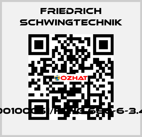 00100051/FTHG 680-6-3.4 Friedrich Schwingtechnik