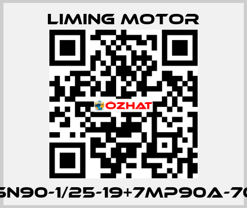 LM-SN90-1/25-19+7MP90A-70-A2 Liming Motor